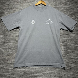 Unwilling GYM Wear T Shirt Men's M Gray Short Sleeve